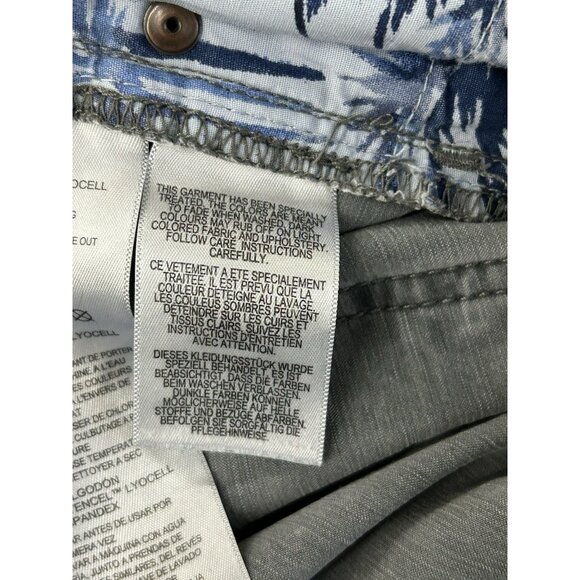 Tommy Bahama Pants Mens 35x32 Gray Flat Front Stretch Chino Casual Relaxed Fit - Picture 9 of 16